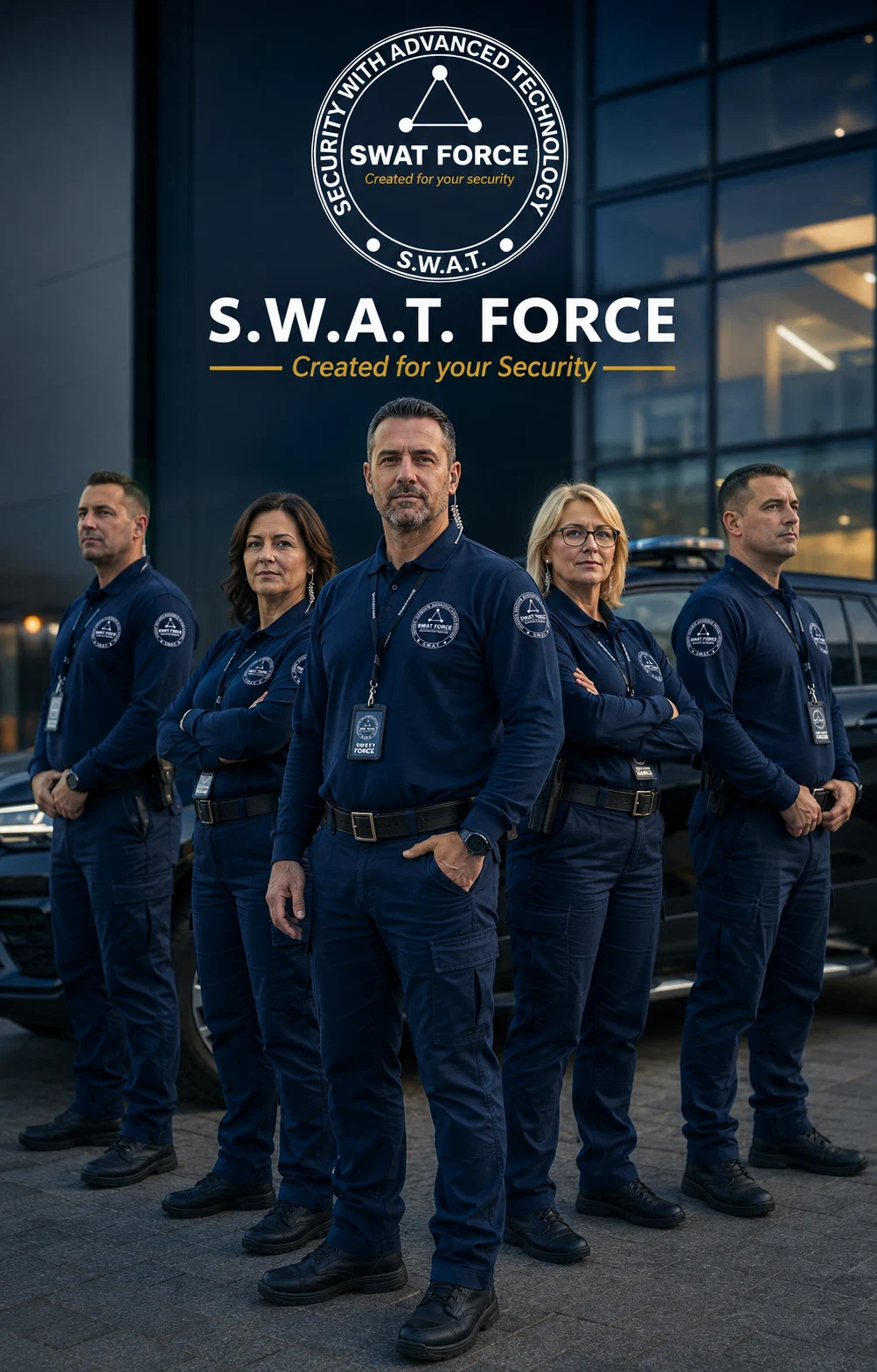 Autospecială blindată SWAT FORCE pentru transport valori și numerar